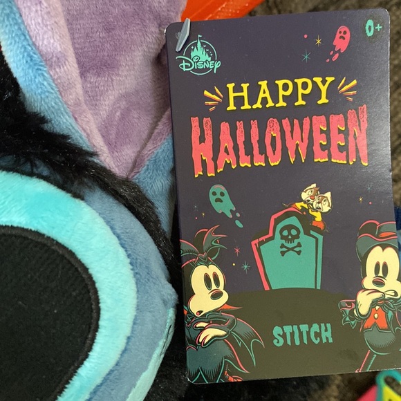 Disney Parks 2023 Halloween Stitch Plush Spider - Picture 4 of 4
